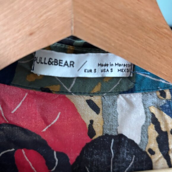 Pull & Bear Cropped Button Down - Women's S - Picture 3 of 3